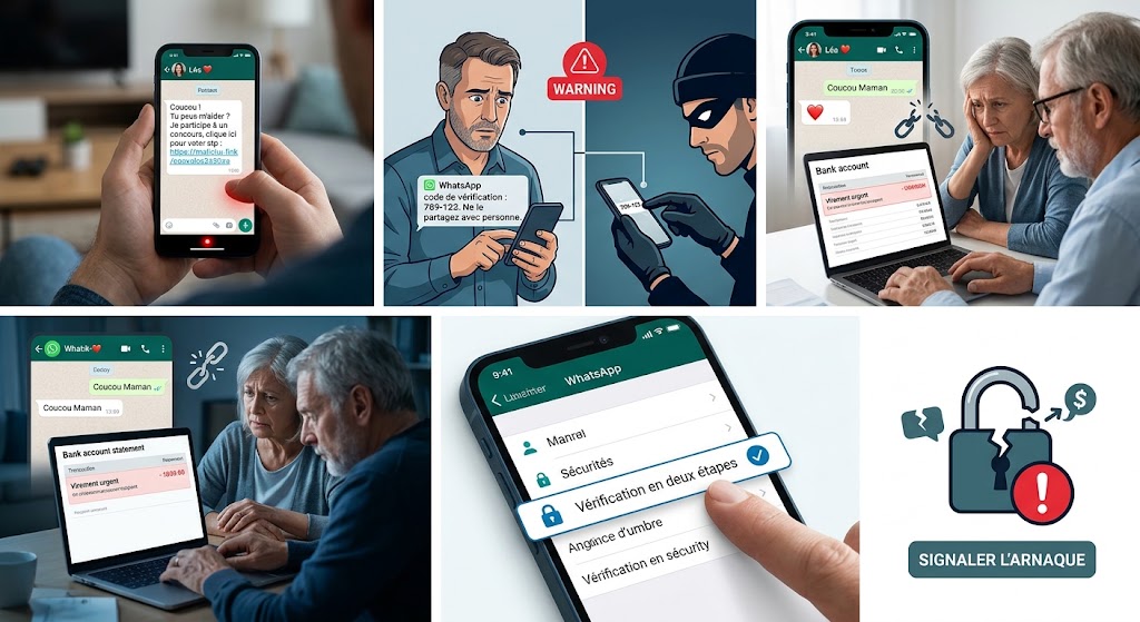 Arnaques WhatsApp – Attention au piège